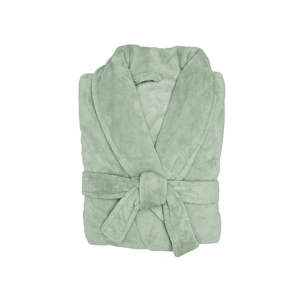 Bambury | Microplush Bathrobe - Sage