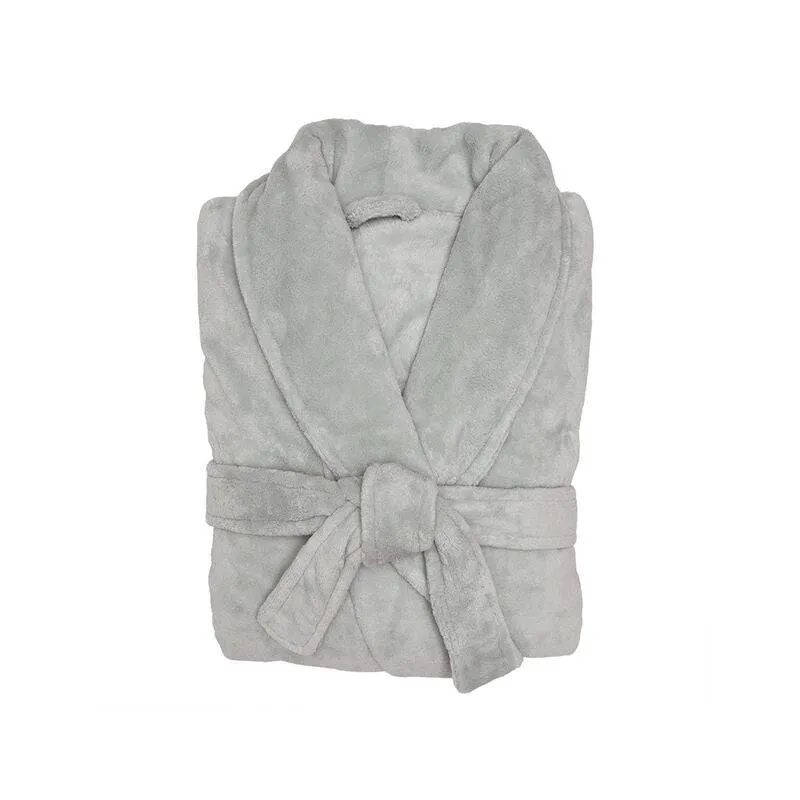 Bambury | Microplush Bathrobe - Silver