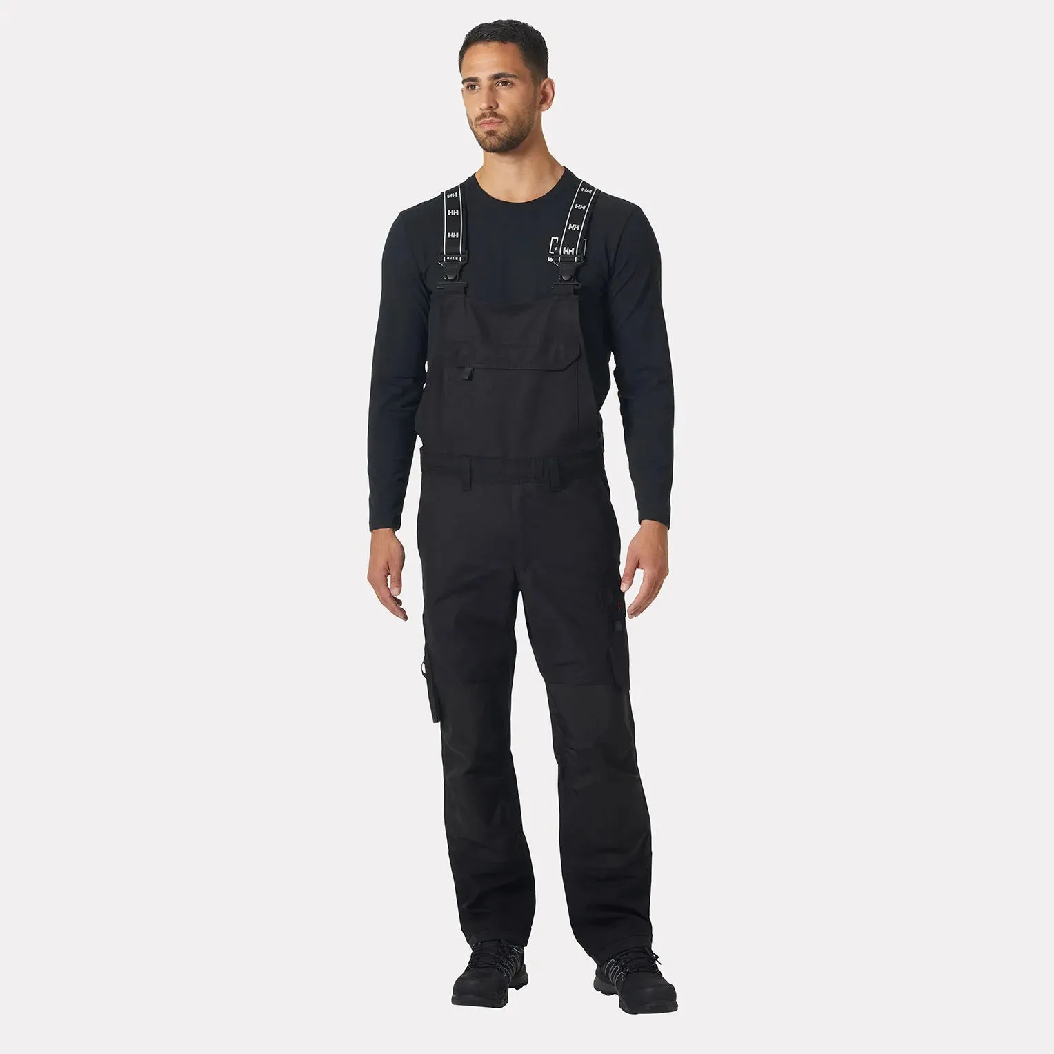 Bib Pants - Helly Hansen Oxford 4-Way Stretch Durable Work Bib, 77561