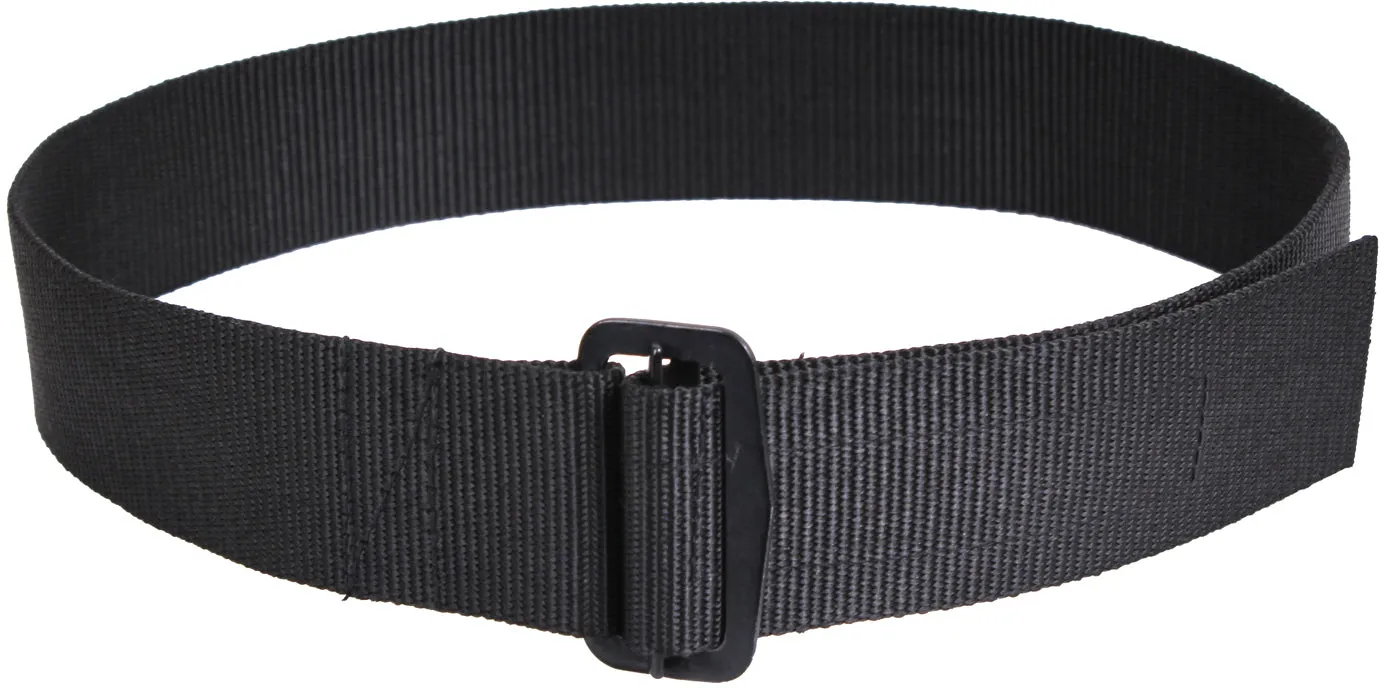 Black - Military Heavy Duty Riggers Belt