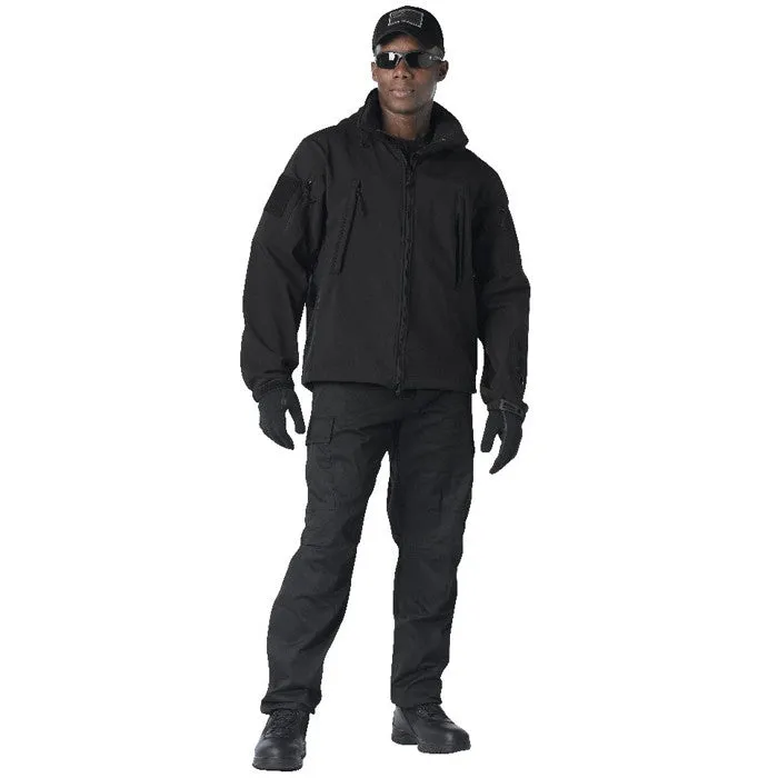 Black - Tactical Special Operations Soft Shell Jacket