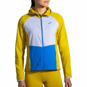 Brooks Canopy Womens Running Jacket - Yellow