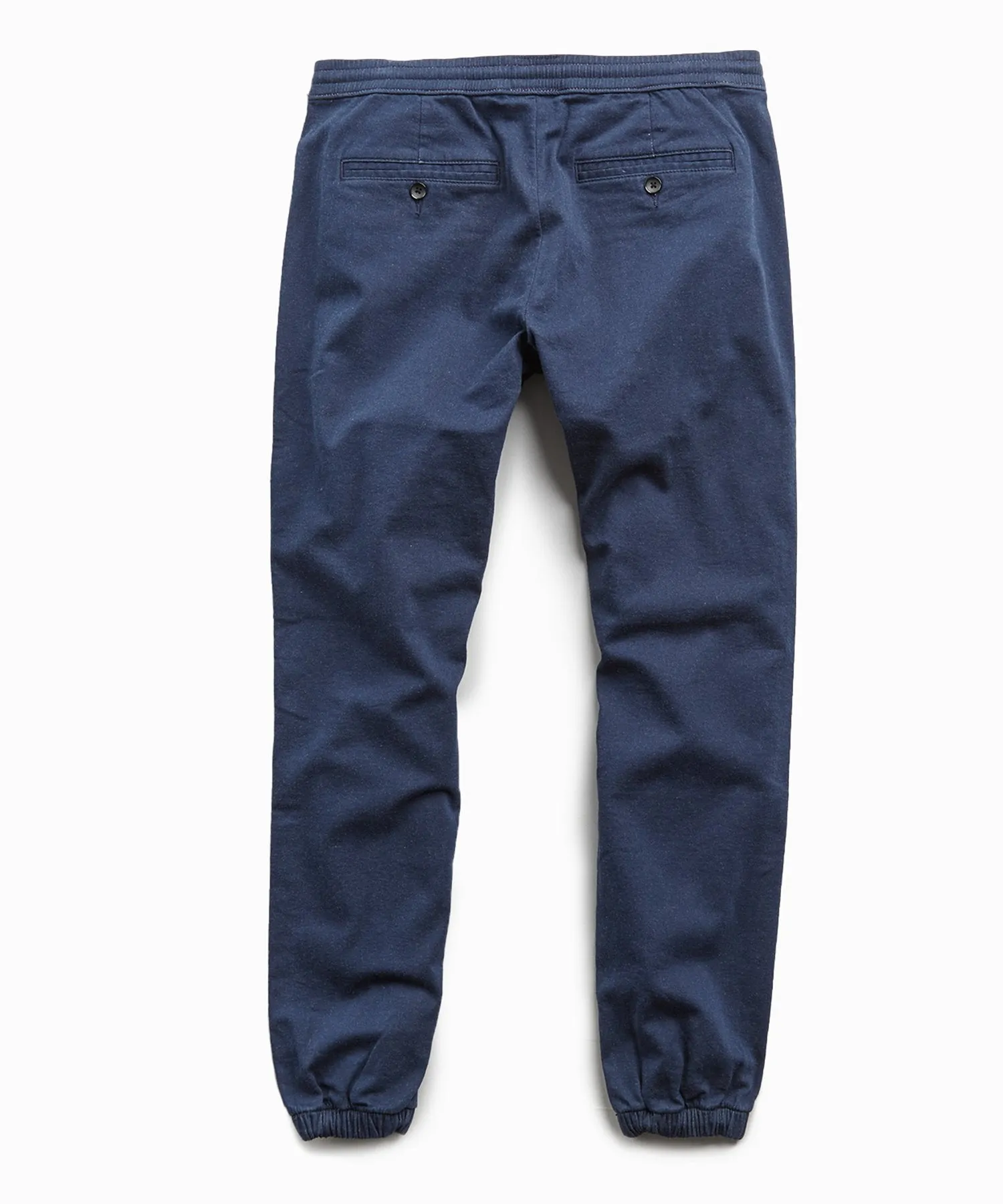 Cotton Side Stripe Jogger in Navy