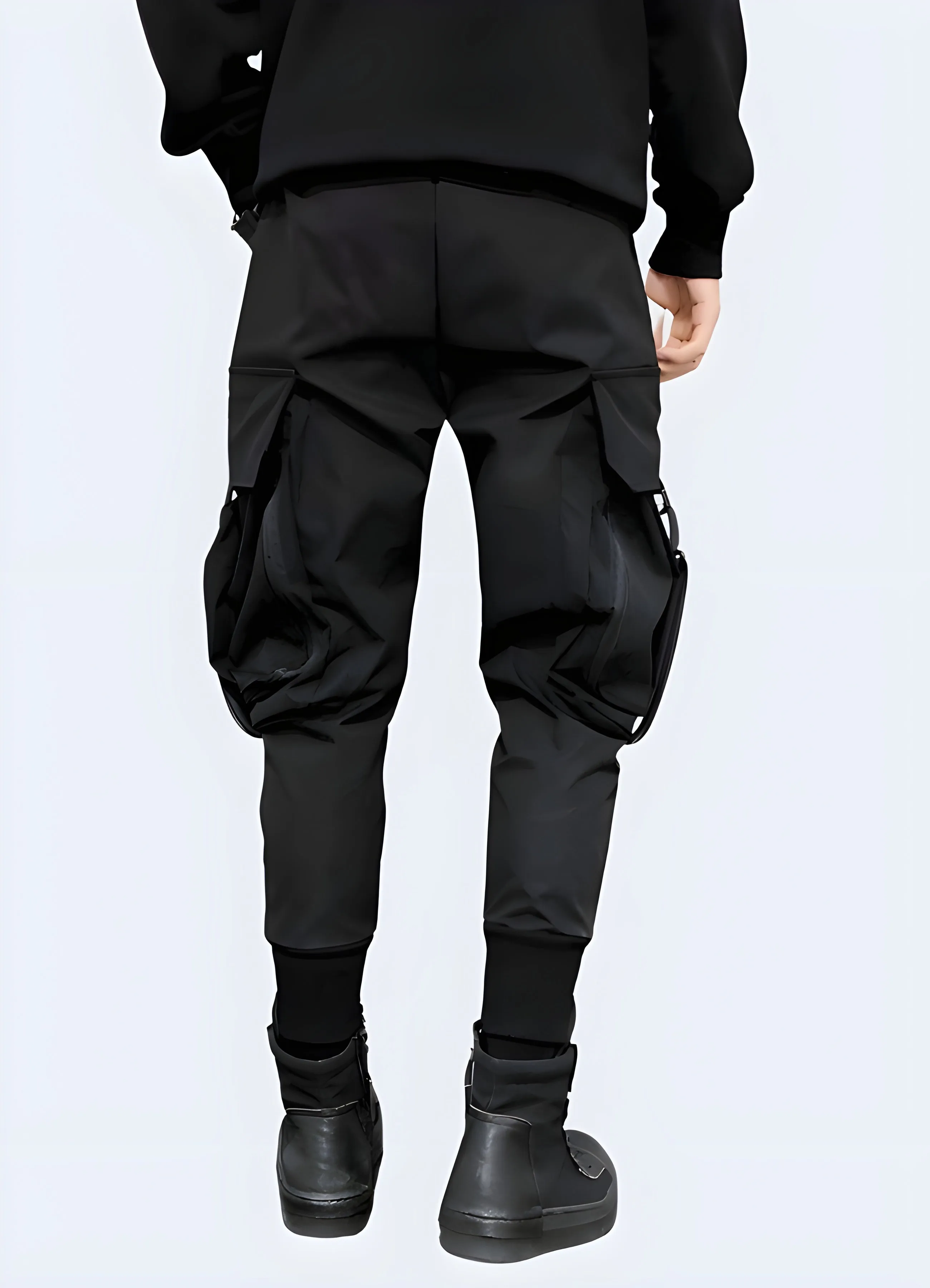 Dark Cargo Pants