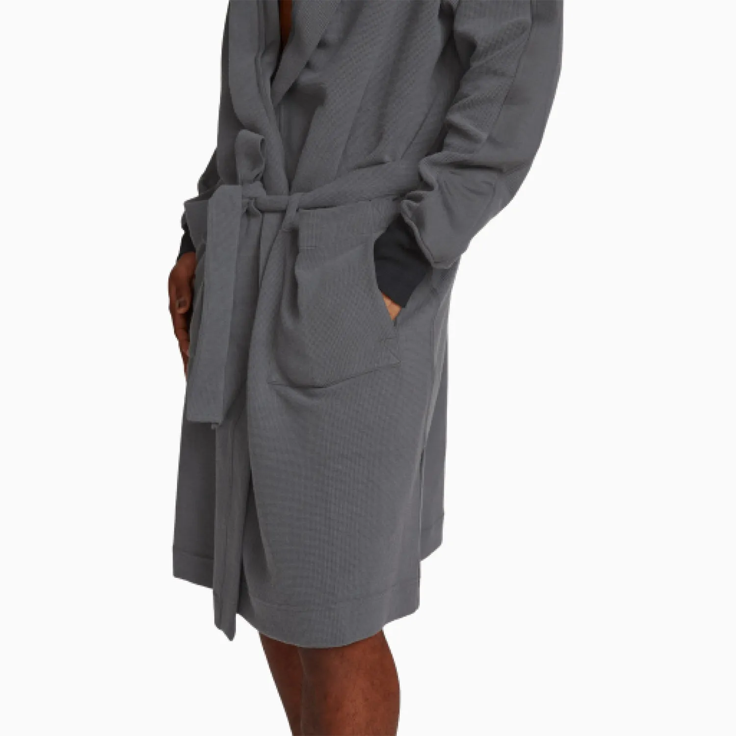 Gray/Black Soffle Robe