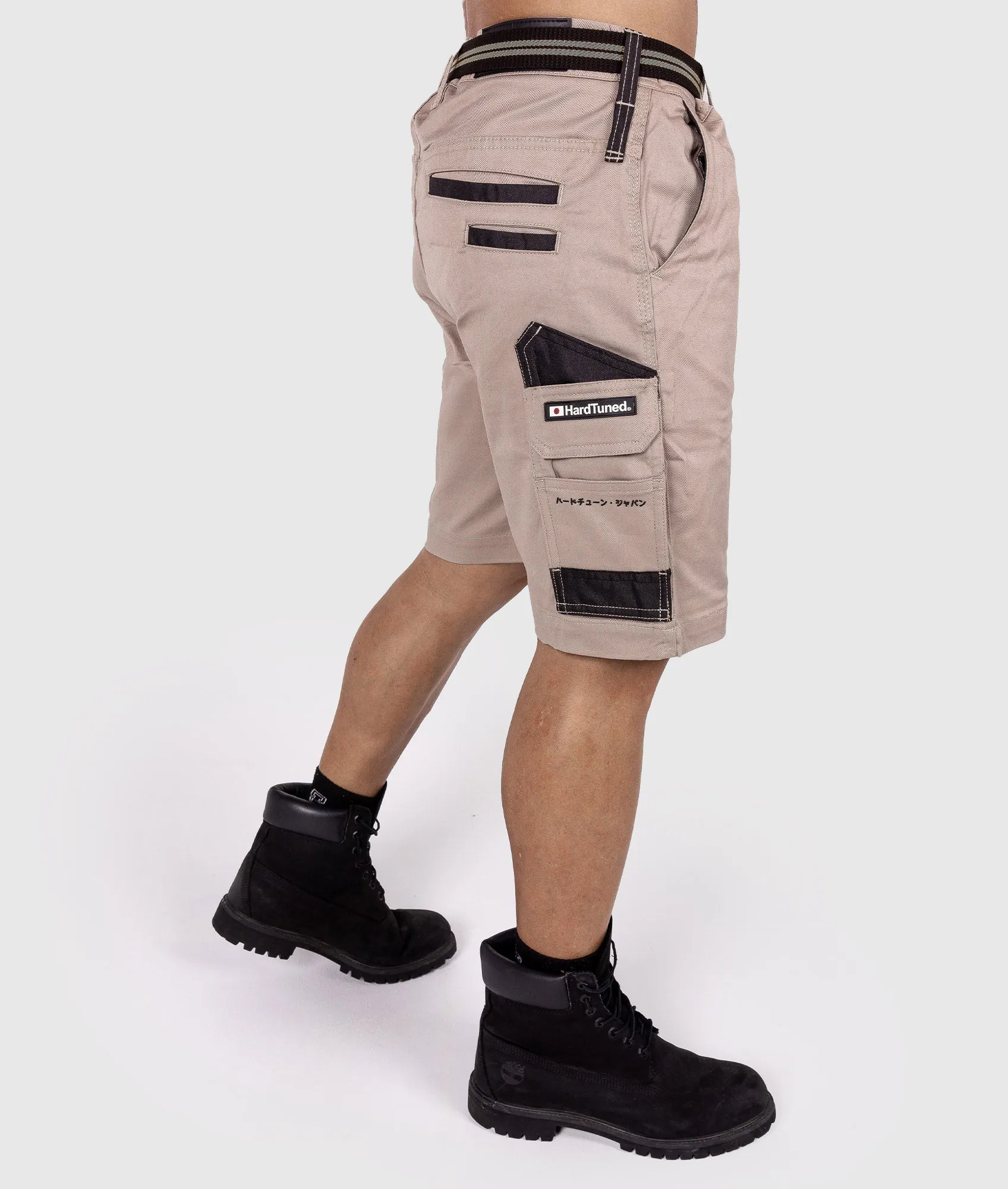 HardTuned Pitstop Cargo Shorts - Tan