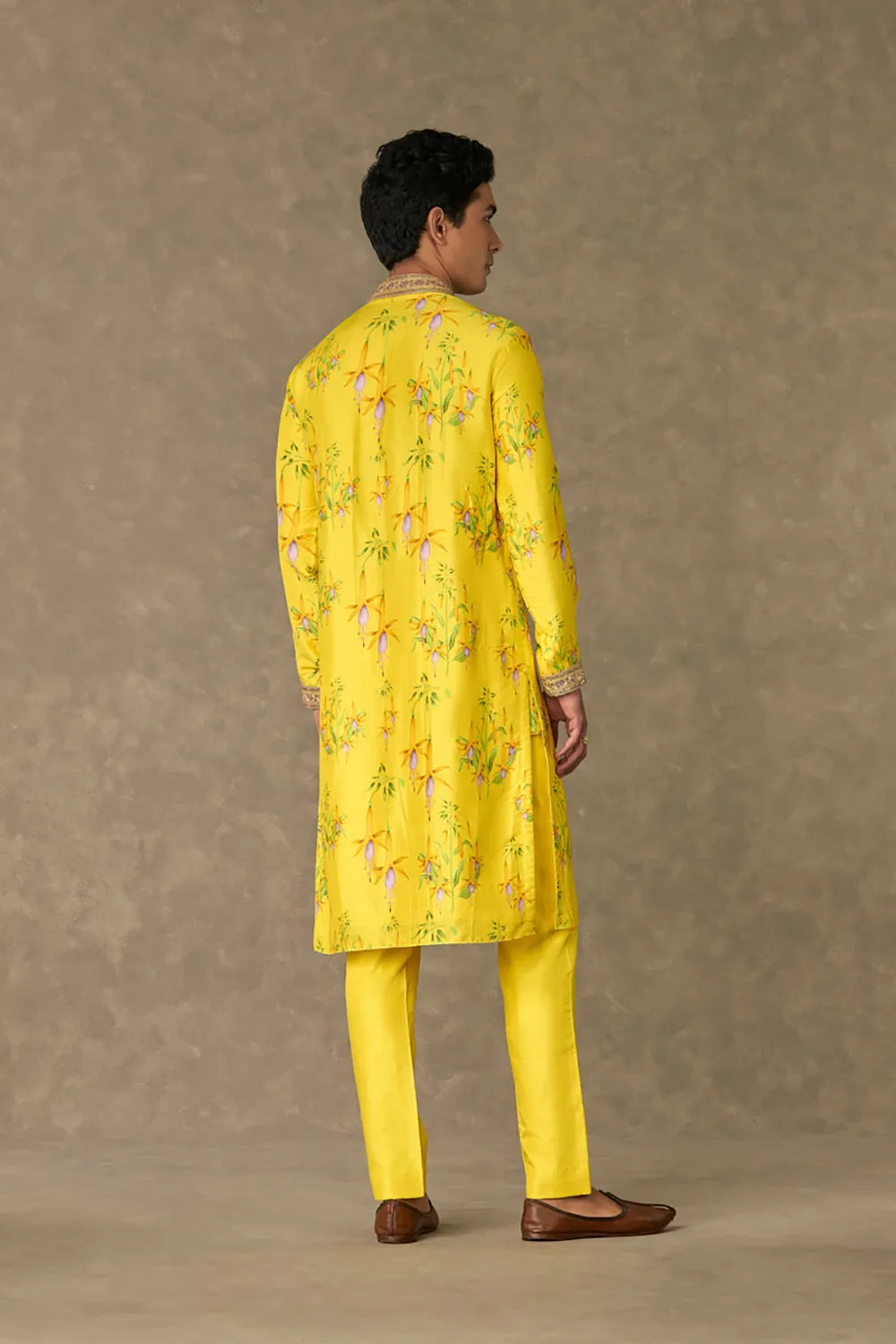 Lemon Yellow Juhi Kurta Sets