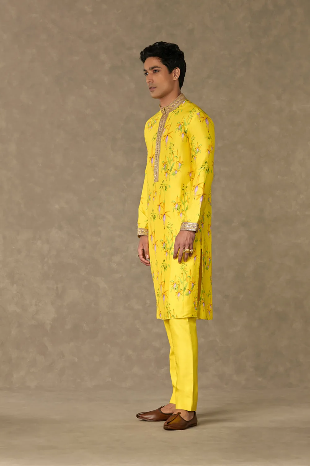 Lemon Yellow Juhi Kurta Sets