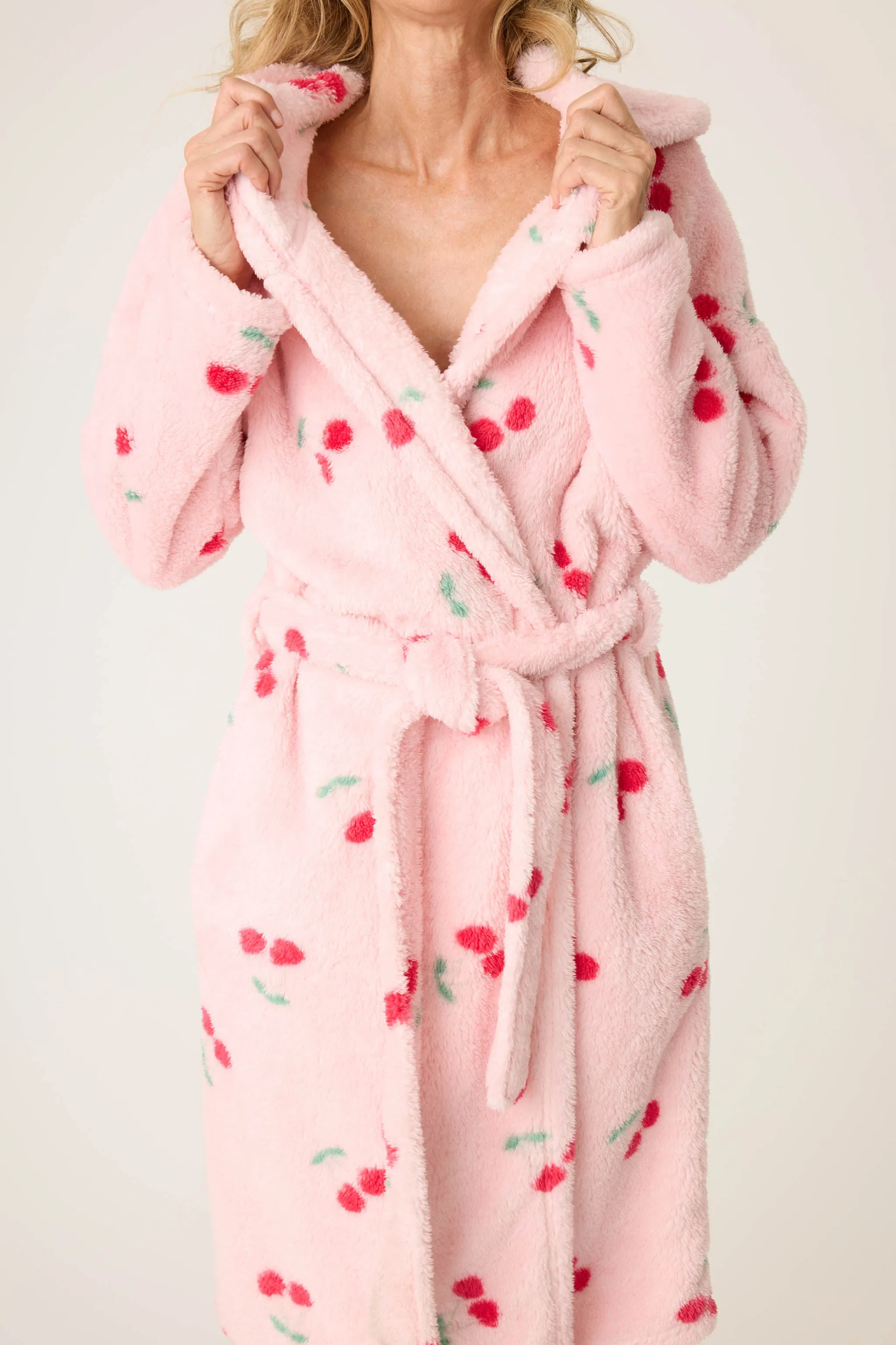 Mix And Match Cherry Cozy Robe