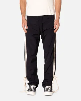 MNML Tied Stripe Track Pants Black