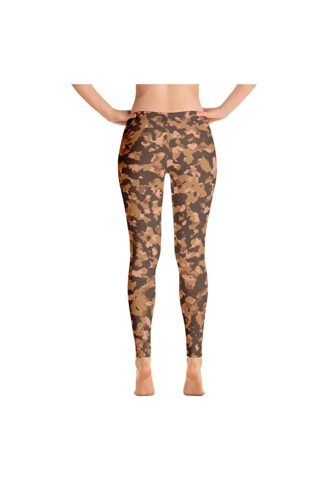 Nude Tone Camouflage Leggings