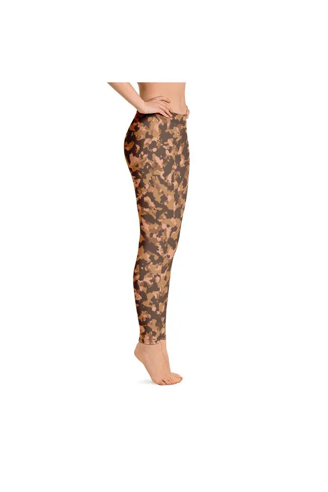 Nude Tone Camouflage Leggings