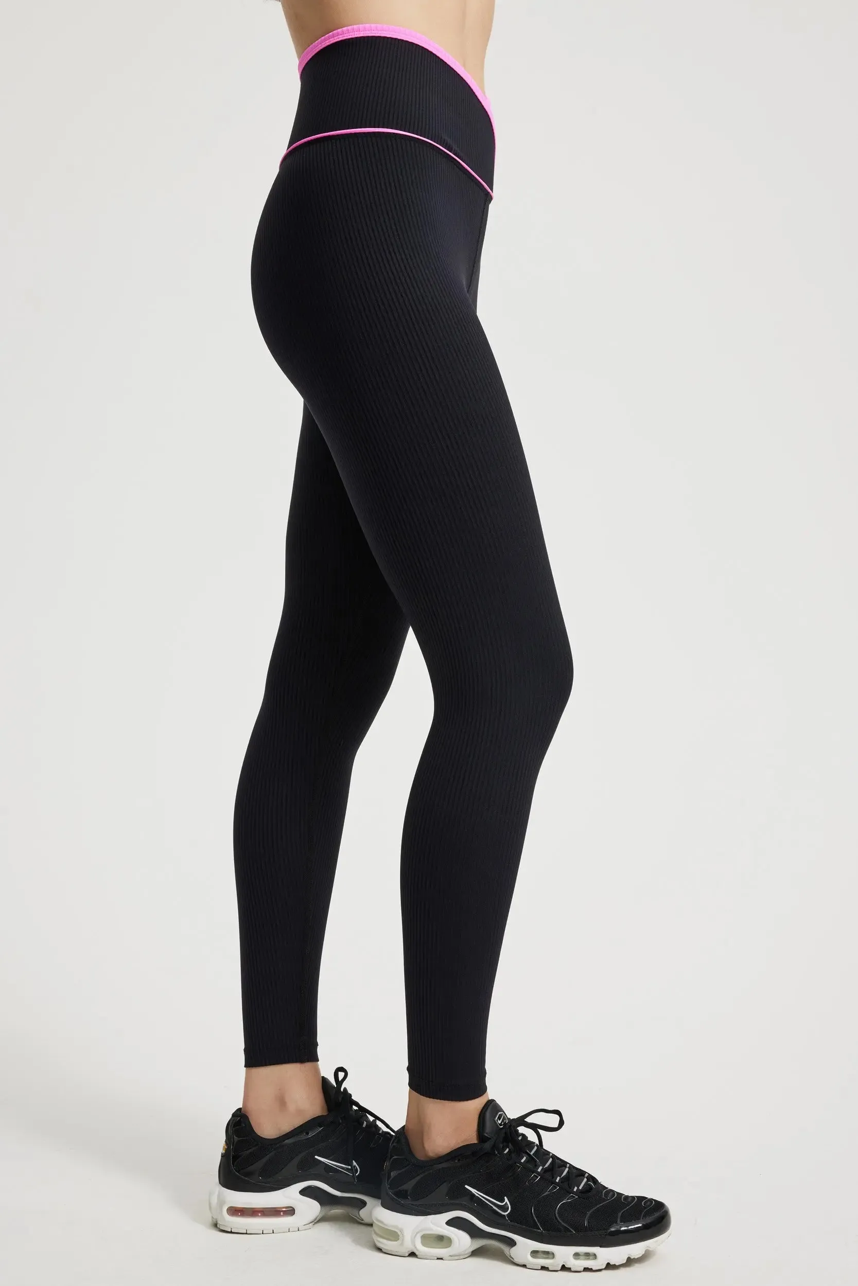 Ribbed Two Tone Veronica Legging