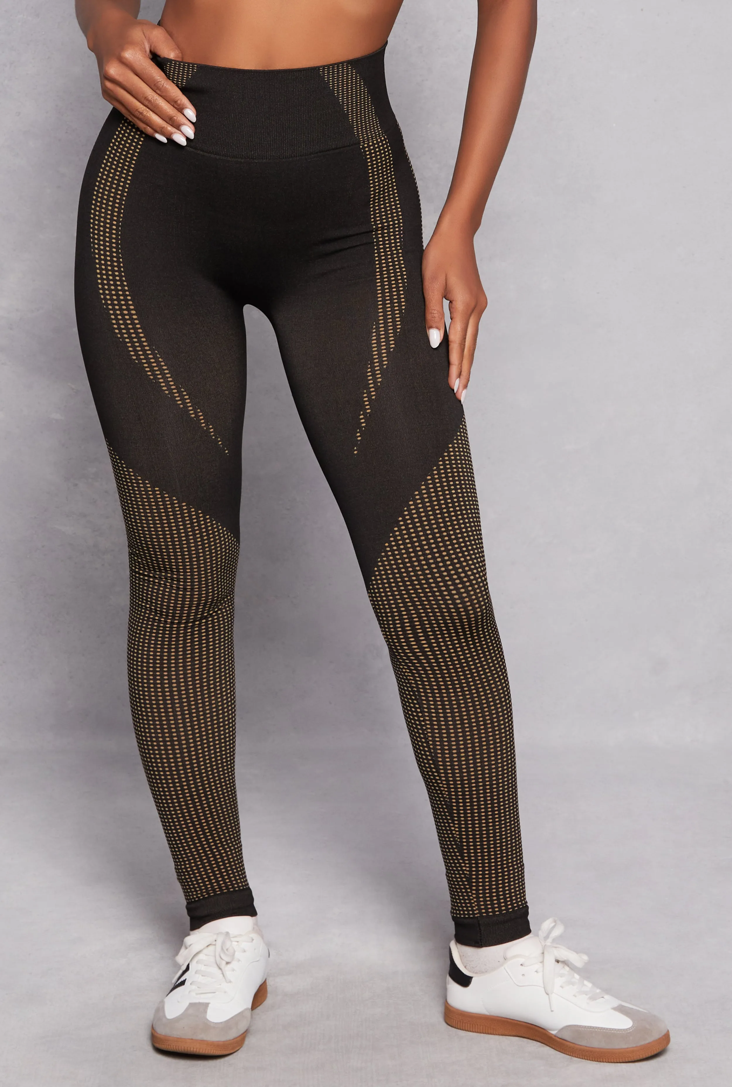 Seamless Two Tone Leggings