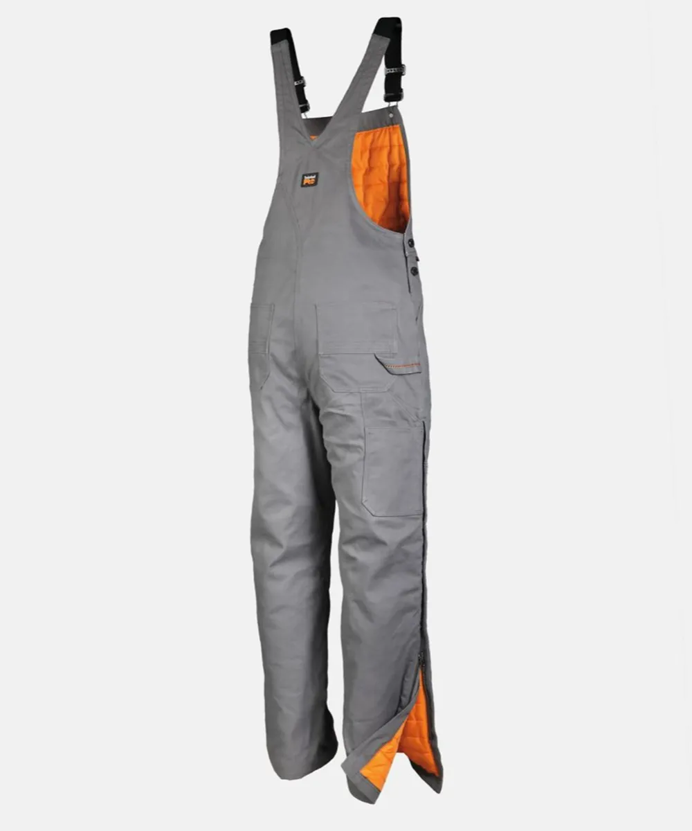 Timberland PRO Men's Gritman Insulated Bib Overalls - Pewter