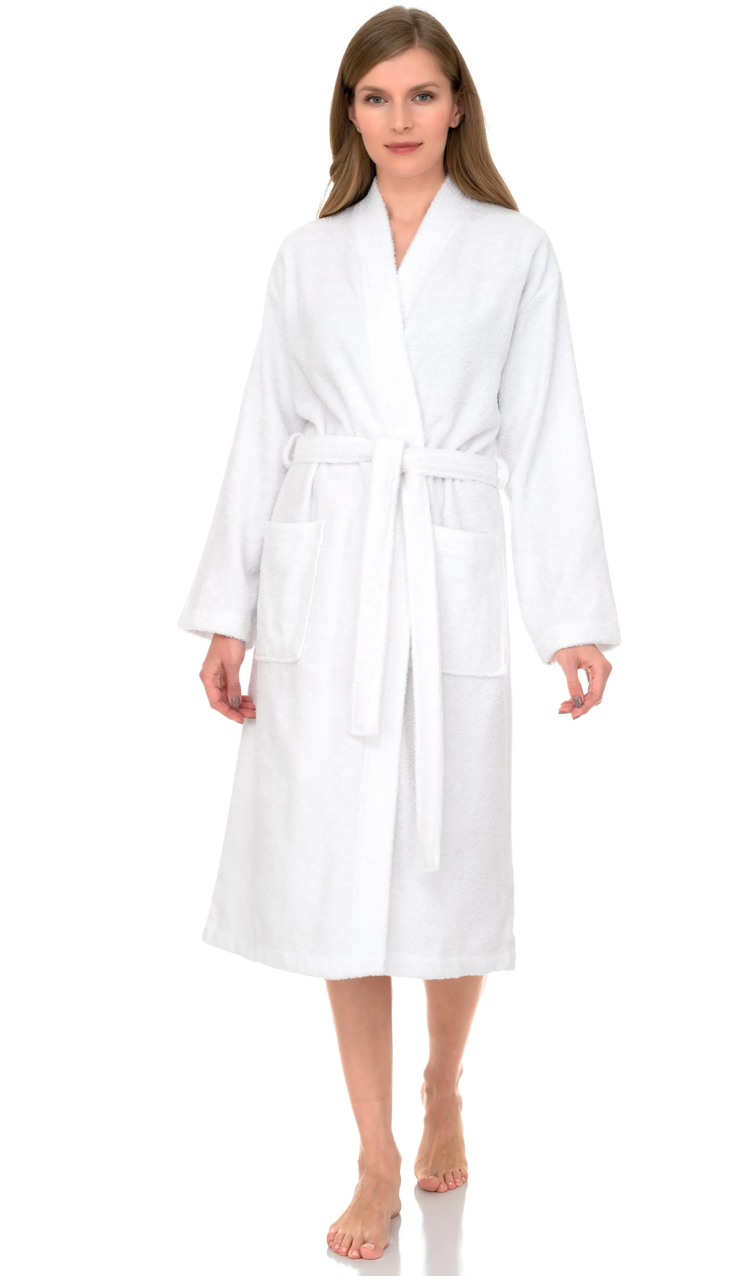 TowelSelections Womens Robe, Cotton Terry Cloth Robes for Women, Soft Kimono Bathrobe for Women XS-2X