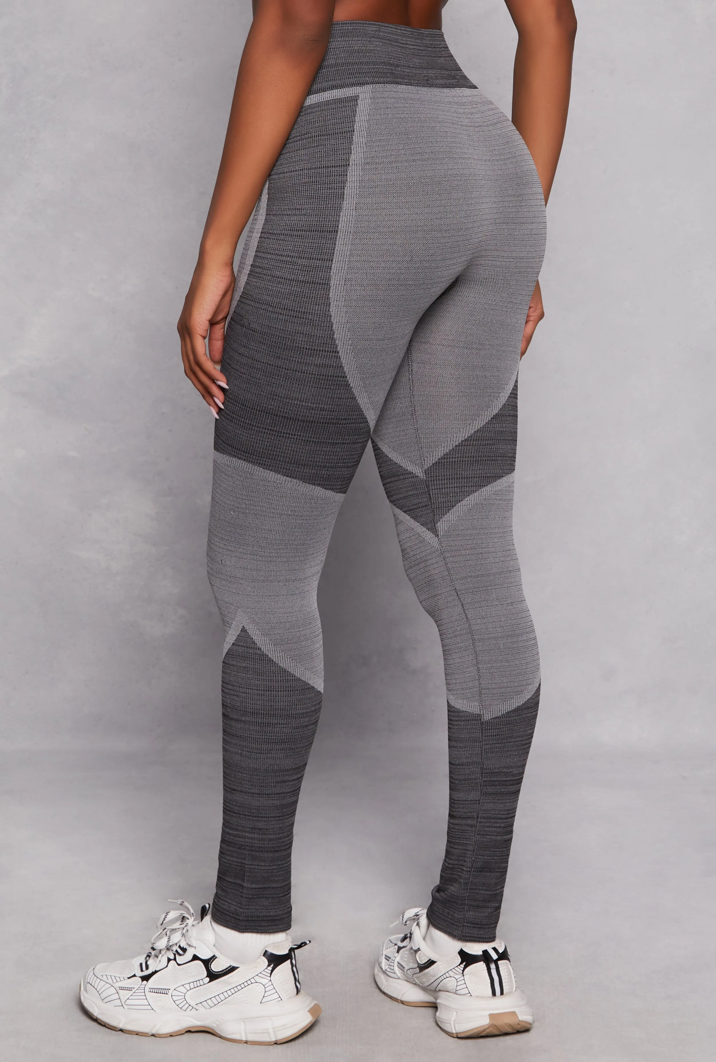 Two Tone High Waist Leggings