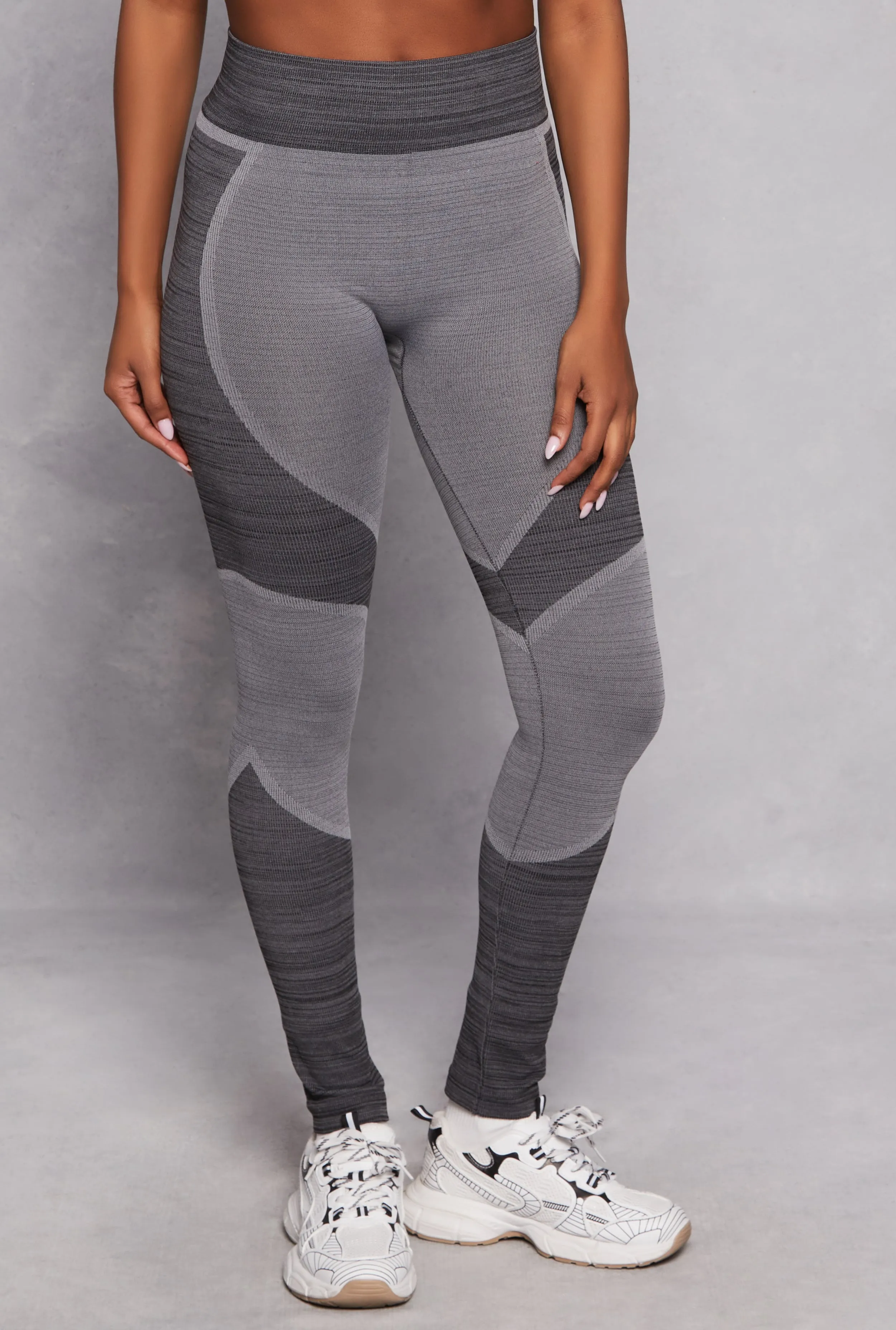 Two Tone High Waist Leggings