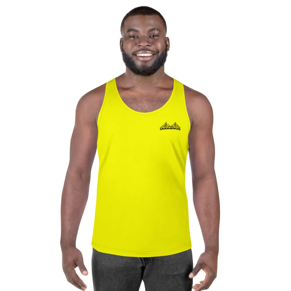 Unisex Yellow Tank Top