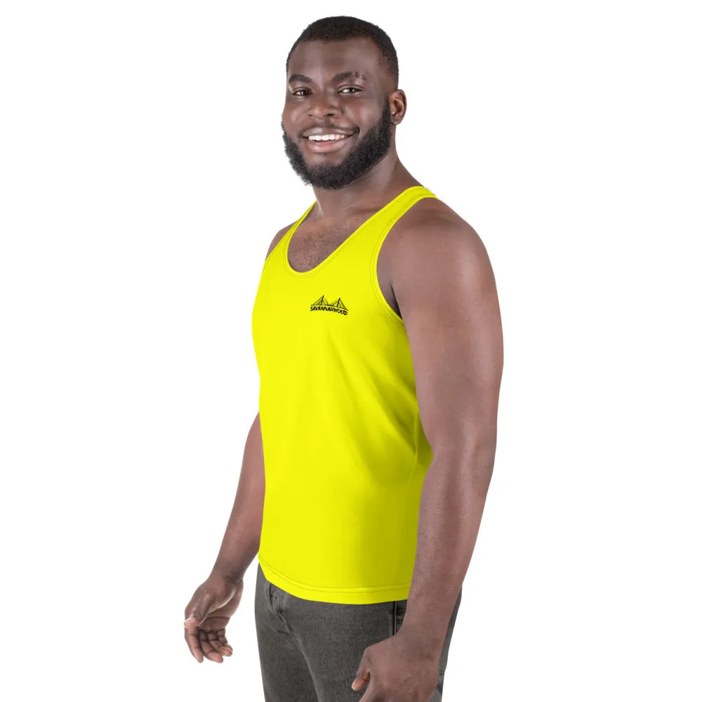 Unisex Yellow Tank Top