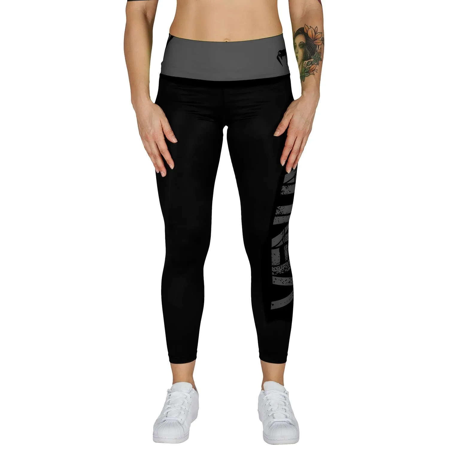 Venum Power Leggings - Black/Grey