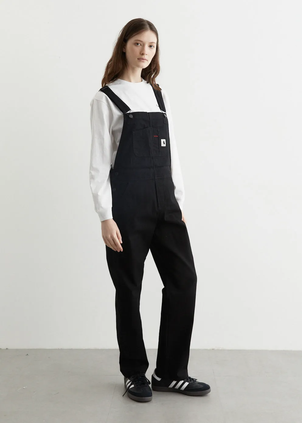 W' Bib Overalls Straight