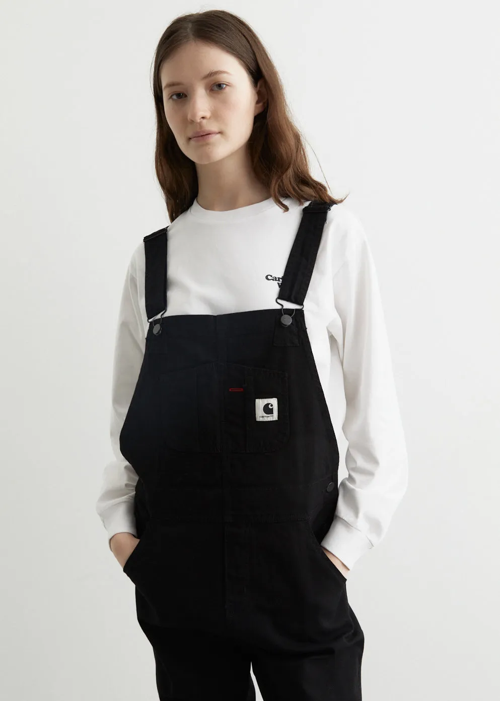 W' Bib Overalls Straight