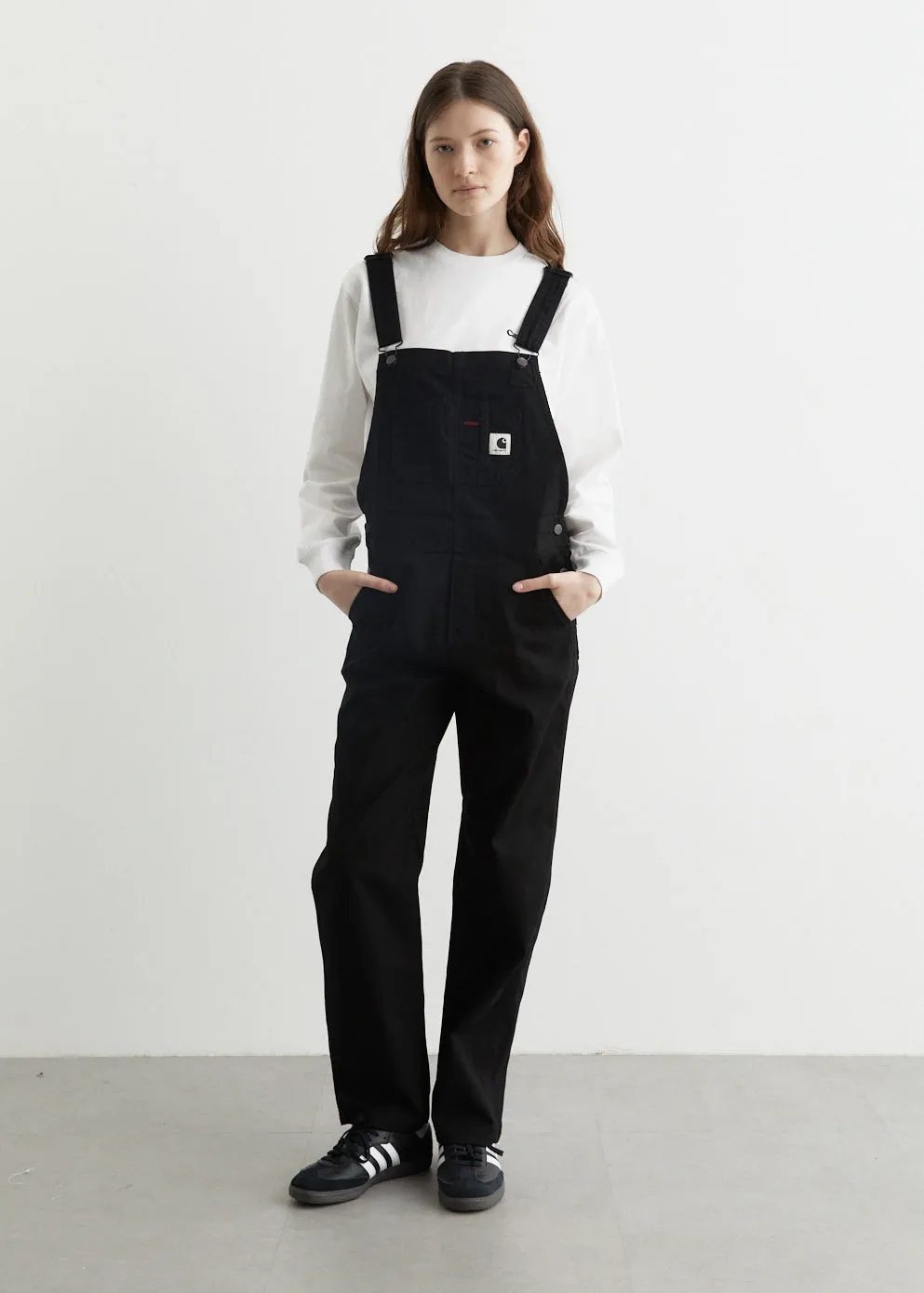 W' Bib Overalls Straight