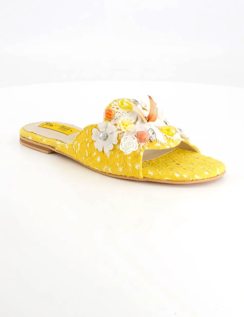 Yellow | Fancy Slippers For Women